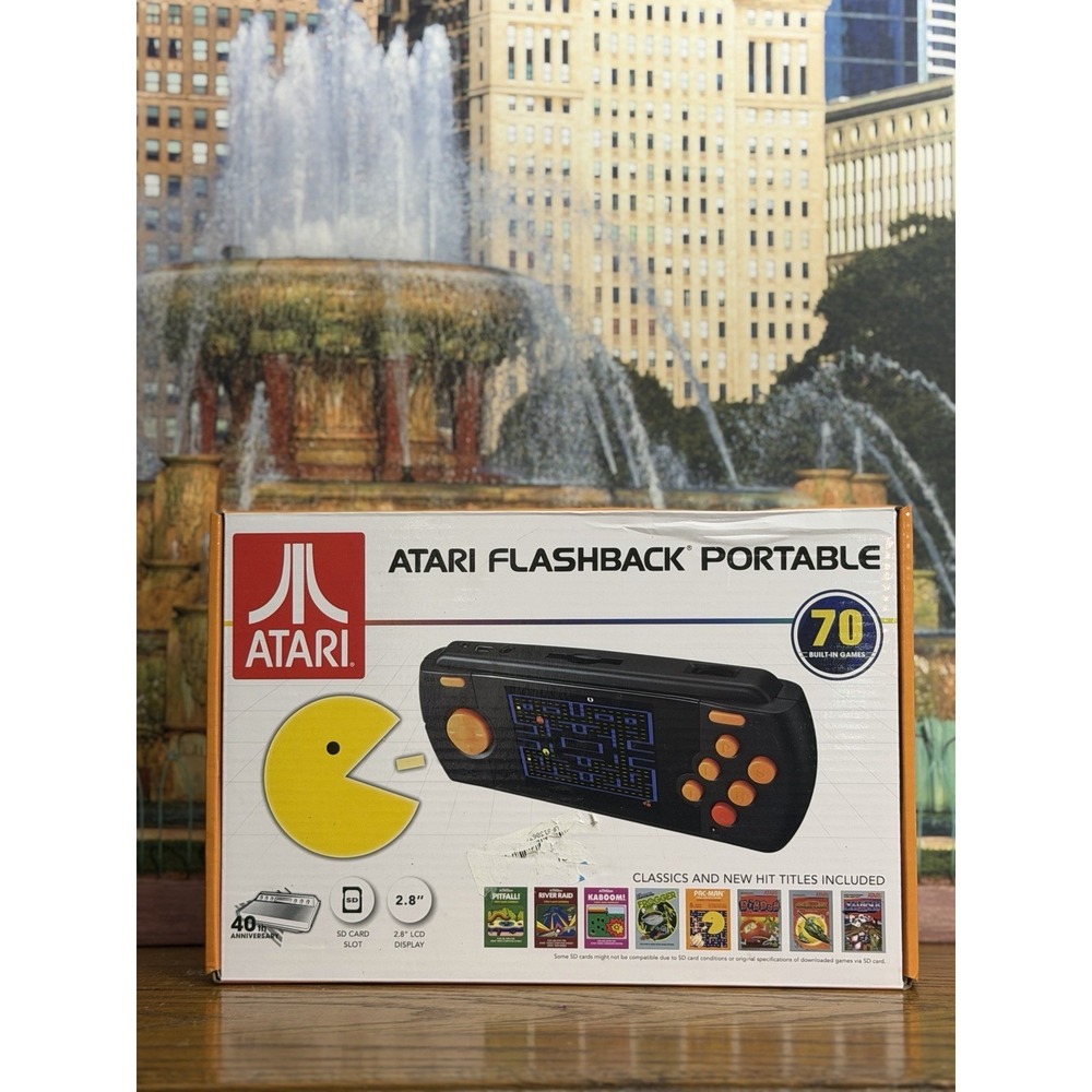 Atari Flashback Portable Deluxe Handheld Console 70 Games Electronic Brand New